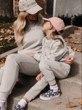 Ivy City Co Kids Light Sage Dad Hat